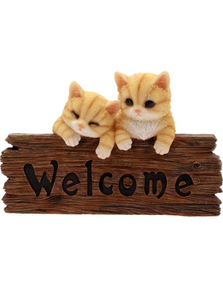 Welcome Gatti Antico Mestiere in Vetroresina 30 cm