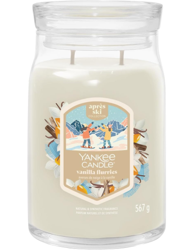 Yankee Candle Vanilla Flurries Candela Grande 567 g