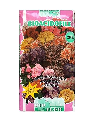 Bioflor Bio Acidofile Substrato 70 Litri per Piante Acidofile