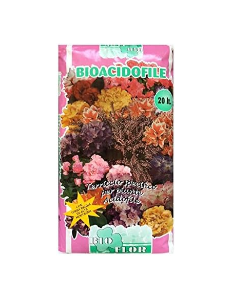 Bioflor Bio Acidofile Substrato 70 Litri per Piante Acidofile