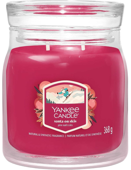 Yankee Candle Santa On Skis Candela Media 368 g