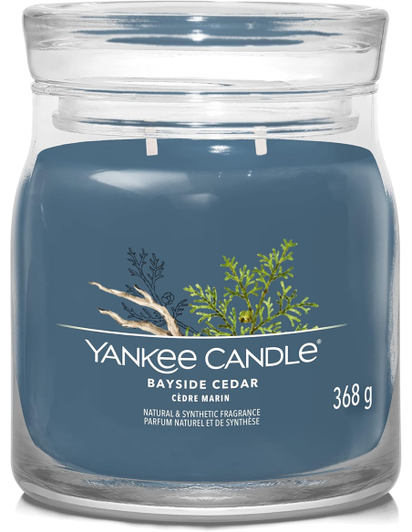 Yankee Candle Bayside Cedar Candela Media 368 g