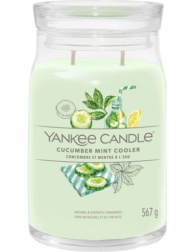 Yankee Candle Cucumber Mint Cooler 567 g | Febo Garden