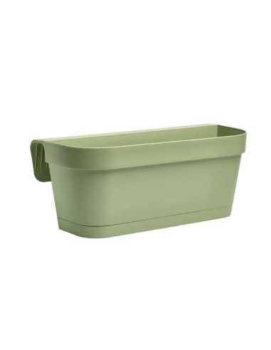 Cassetta B-Smart XL Salvia con Sottovaso 46x16x19 cm