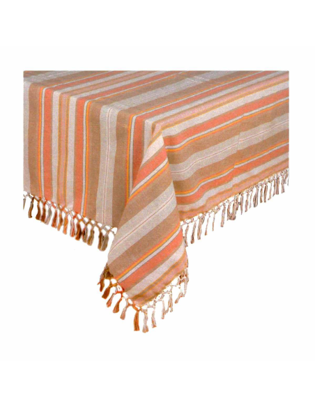 Tovaglia Montemaggi Cotone Righe 160x300 cm | Febo Garden