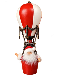 Babbo Natale Mongolfiera LED 40 cm Koopman | Febo Garden