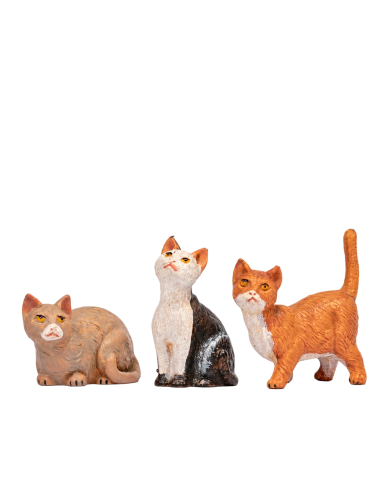 Set 3 Gatti Fontanini Presepe 30 cm | Febo Garden