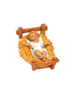 Gesù Bambino con Culla Fontanini 30 cm | Febo Garden
