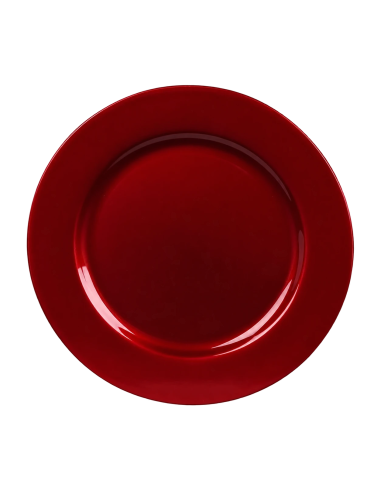 Sottopiatto Rosso 33 cm Koopman PP | Febo Garden