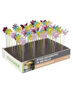 Stick Decorativi in Metallo Verdemax per Vasi