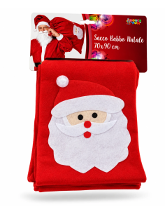 Sacco Babbo Natale Porta Regali 70x90 cm | Febo Garden