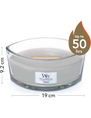 WoodWick Ellipse Fireside Candela 453 g