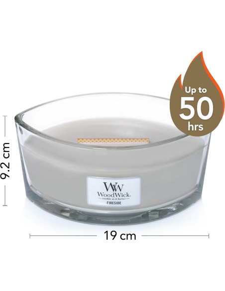 WoodWick Ellipse Fireside Candela 453 g