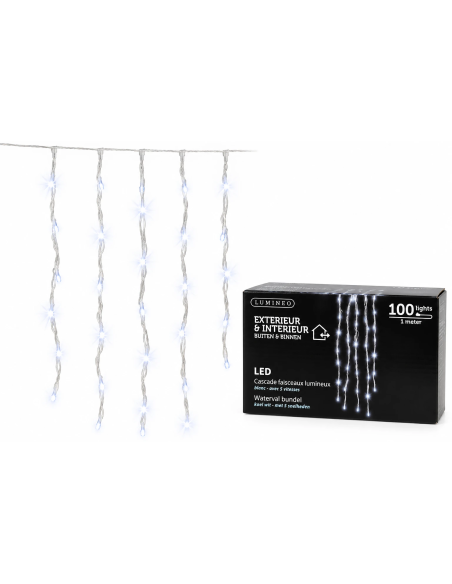 Cascata Luminosa LED Esterno 1 m Kaemingk | Febo Garden