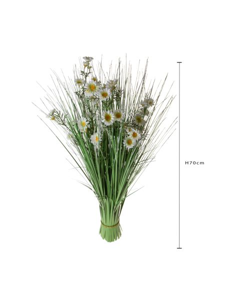 Fascio Margherite Artificiali 70 cm Bianchi Dino BQ042