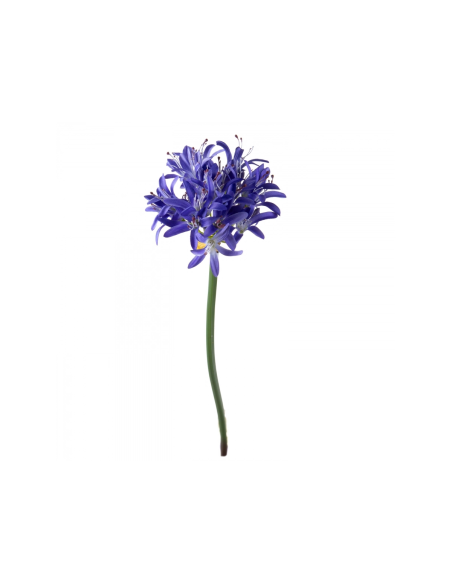 Agapanthus Artificiale 79 cm con Bocci Bianchi Dino AA003