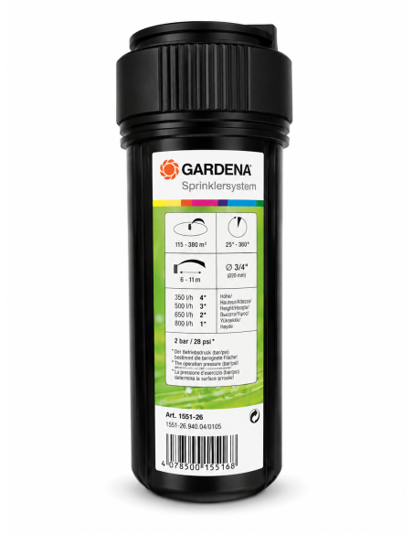 GARDENA Irrigatore Pop-up T 380 1551-26