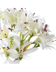 Agapanthus Artificiale Cream con Bocci 79 cm 2