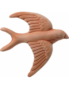 Rondine Galestro in Terracotta da Parete | Febo Garden