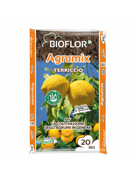 Terriccio per Agrumi Bioflor Agrumix 20 Lt