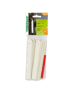Etichette a Punta Verdemax 10 cm con Matita – 20 Pezzi 2