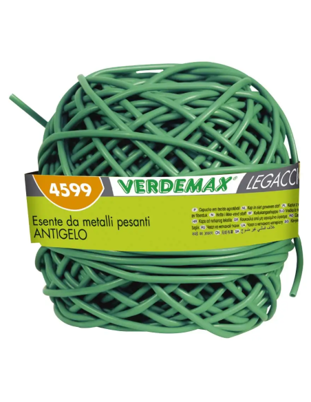 Legaccio Tubolare Verdemax Antigelo in PVC Ecologico Verde