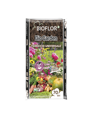 Terriccio Universale Biologico Bio Mix Lt. 20 kg. 6 Bioflor