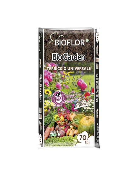 Terriccio Universale Biologico Bio Mix Lt. 20 kg. 6 Bioflor