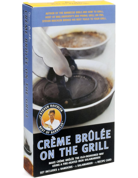 Set Crème Brûlée da Barbecue Steven Raichlen