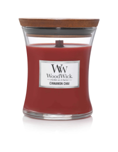 WoodWick Cinnamon Chai Candela Media 275 g