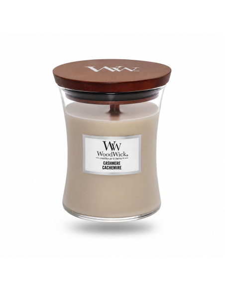 WoodWick Candela Cashmere 275 g | Febo Garden