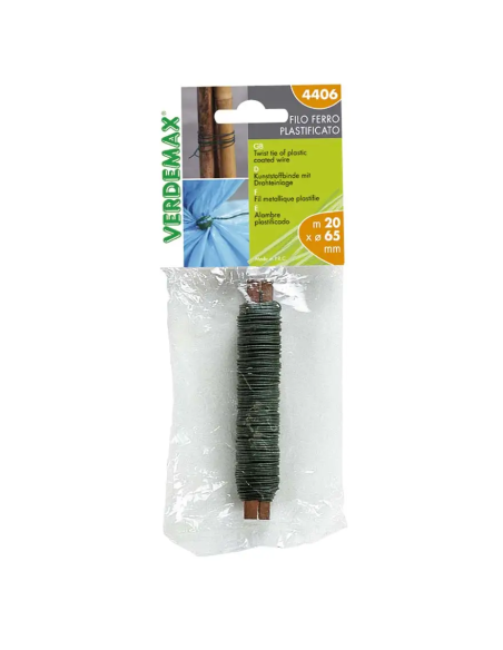Filo ferro plastificato Verdemax 20 m | Febo Garden