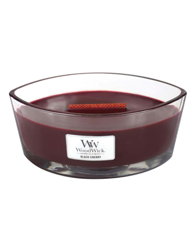 WoodWick Black Cherry Candela Ellipse 453 g