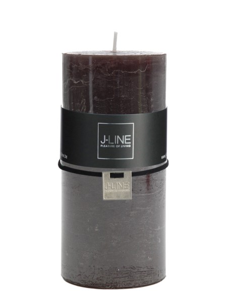 J-Line Candela marmo nero 7x7x15 cm
