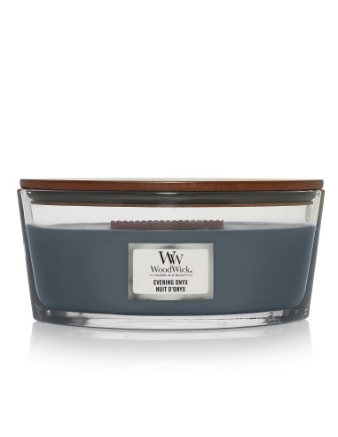 WoodWick Evening Onyx Candela Ellipse 453 g