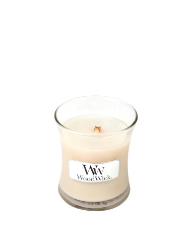 WoodWick Candela Mini Vanilla Bean | Febo Garden