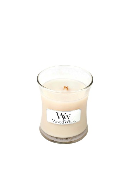 WoodWick Candela Mini Vanilla Bean | Febo Garden