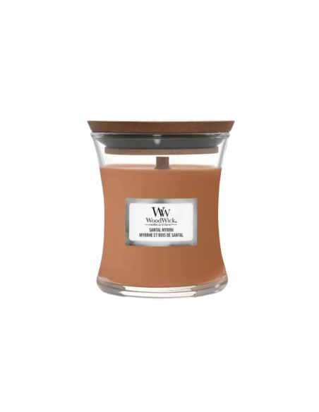 WoodWick Santal Myrrh Candela Small