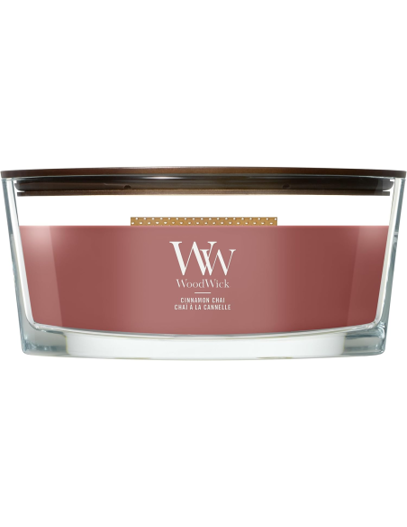 WoodWick Cinnamon Chai Candela Ellipse 453 g
