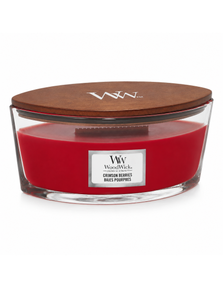 WoodWick Candela Ellipse Crimson Berries 453 g
