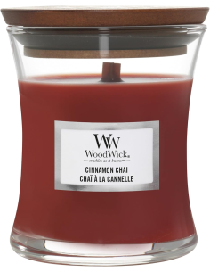 WOOD WICK Candela Piccola CINNAMON CHAI