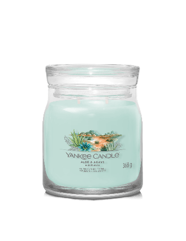 Yankee Candle Aloe & Agave Candela Media 368 g