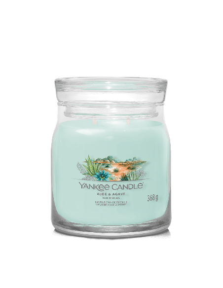 Yankee Candle Aloe & Agave Candela Media 368 g
