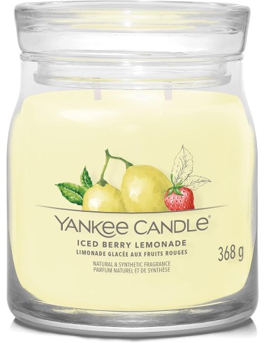 Yankee Candle Iced Berry Lemonade Candela Media 368 g