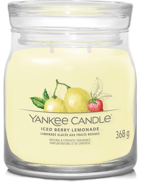 Yankee Candle Iced Berry Lemonade Candela Media 368 g