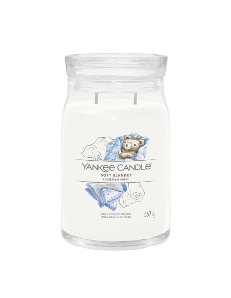 Yankee Candle Soft Blanket Candela Grande 567 g