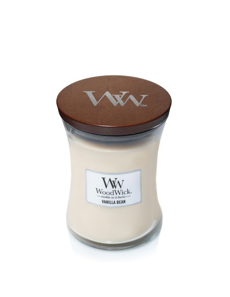WoodWick Vanilla Bean Candela Media 275 g