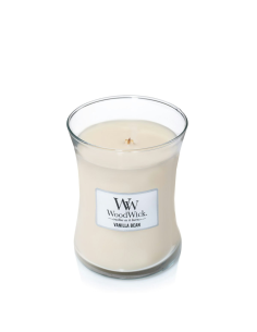 WoodWick Vanilla Bean Candela Media 275 g 2