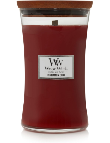 WOOD WICK Candela Grande CINNAMON CHAI