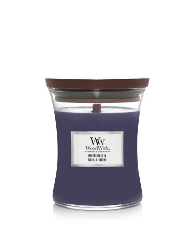 WoodWick Candela Media Hinoki Dahlia 275 g
